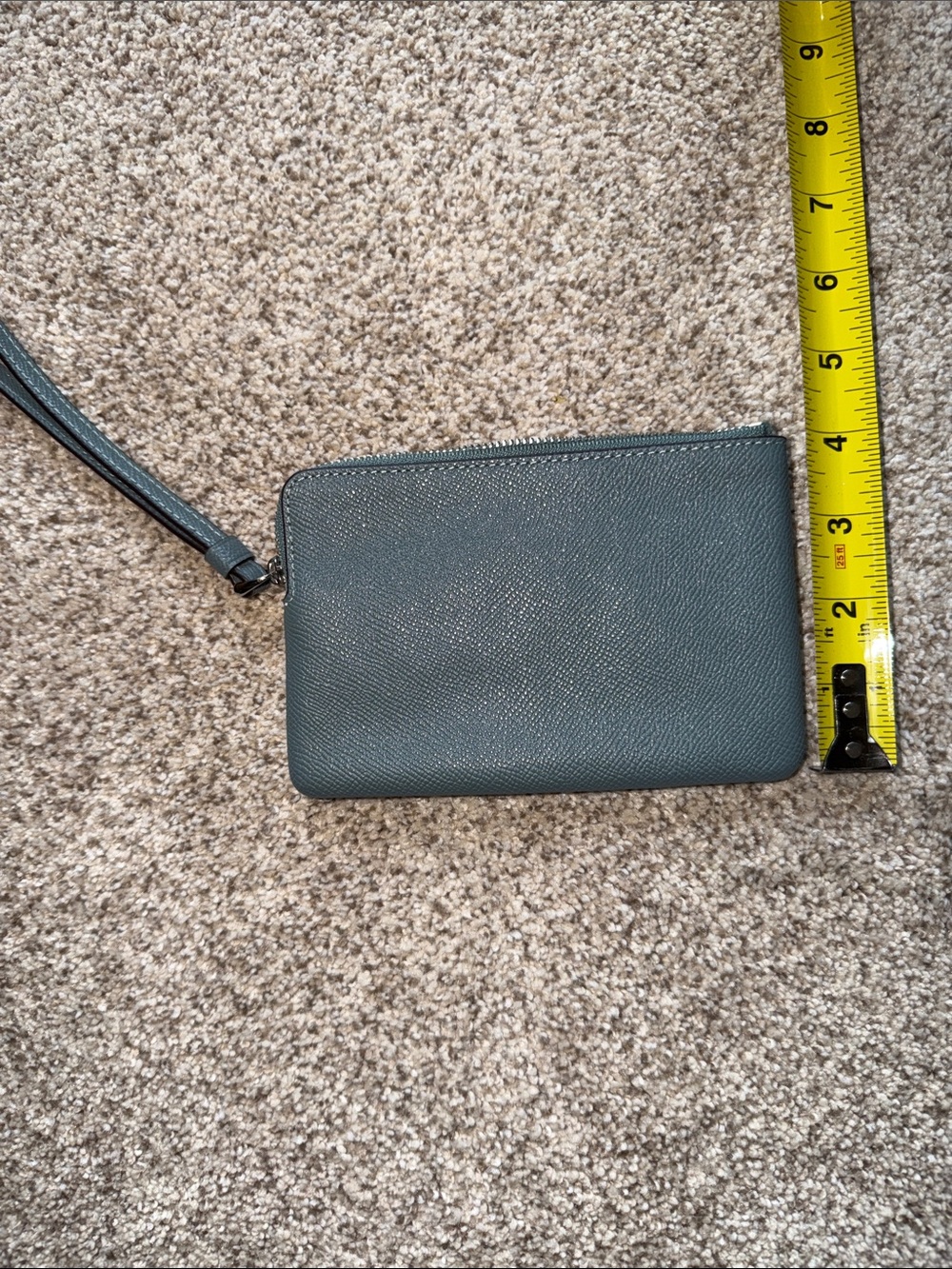 Coach Crossgrain Corner Zip Wristlet - Picture 2 of 3